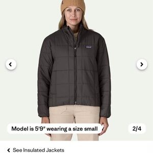 Women's Patagonia Black Puffer Jacket